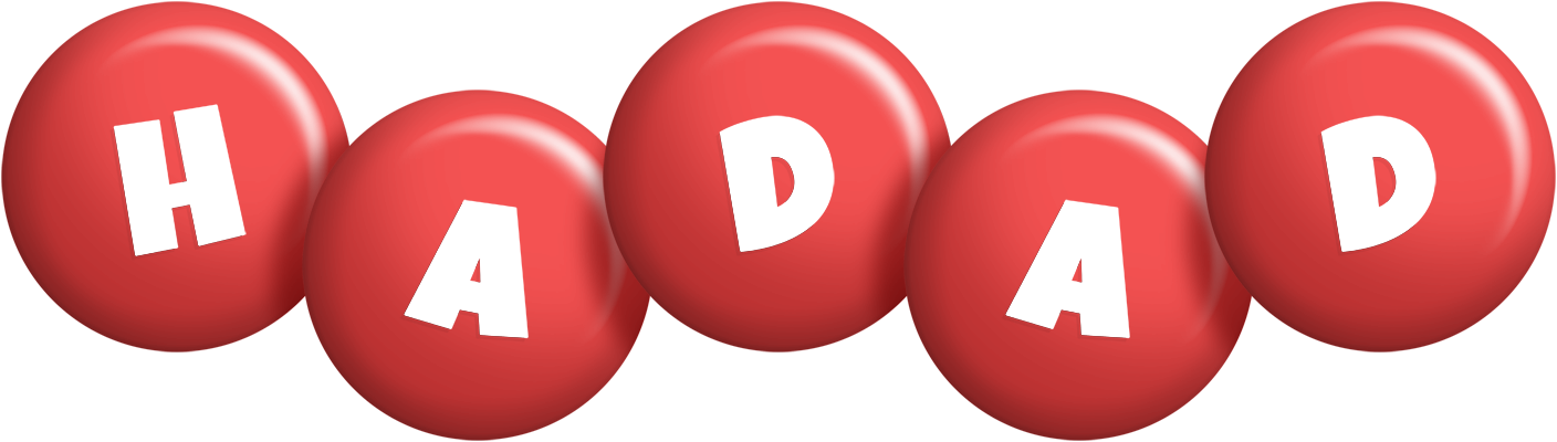 Hadad candy-red logo