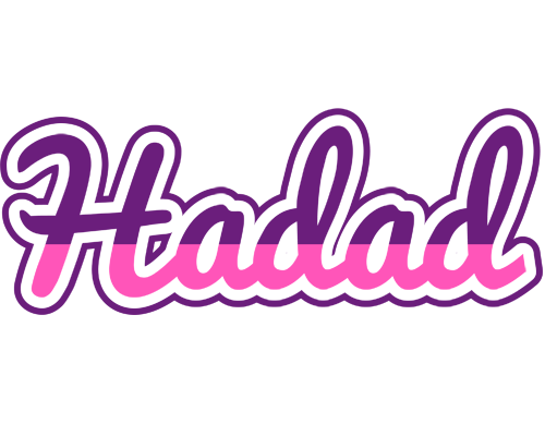 Hadad cheerful logo