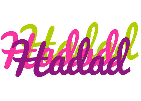 Hadad flowers logo