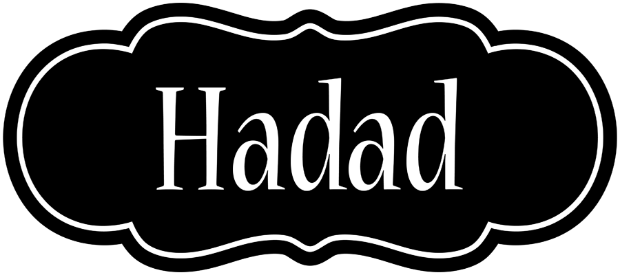 Hadad welcome logo