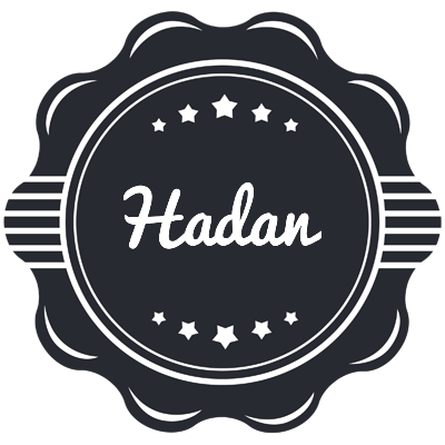 Hadan badge logo