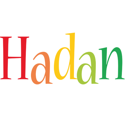 Hadan birthday logo