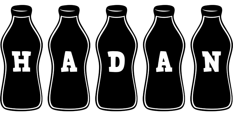 Hadan bottle logo