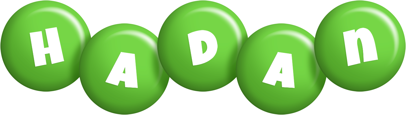 Hadan candy-green logo