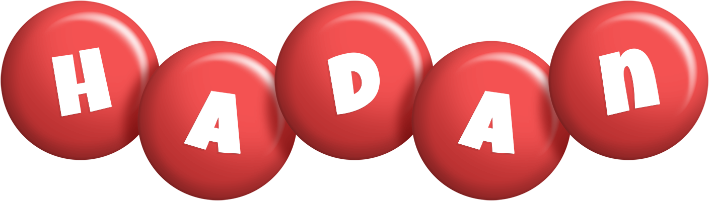 Hadan candy-red logo