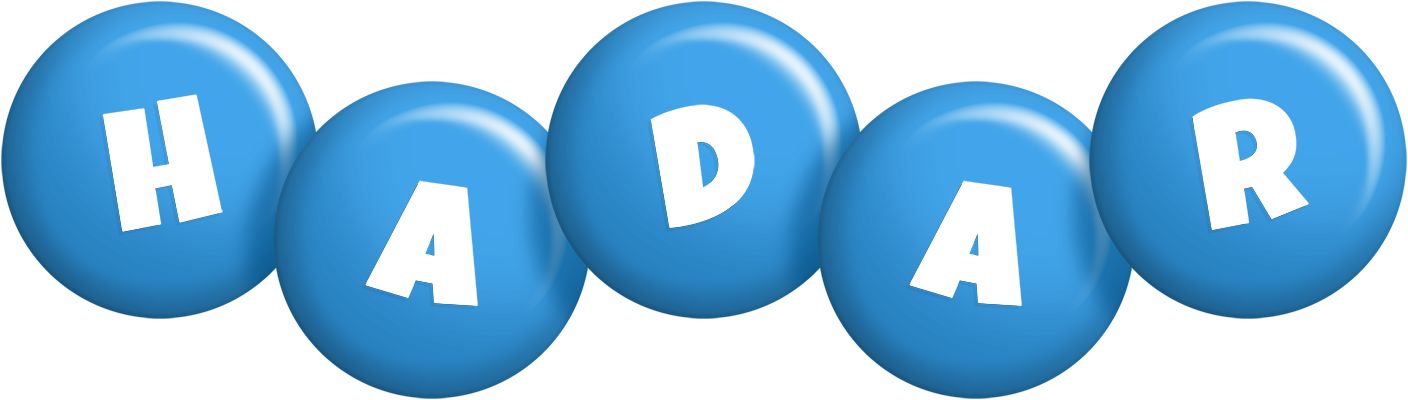 Hadar candy-blue logo