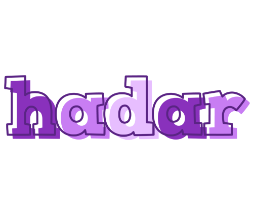 Hadar sensual logo