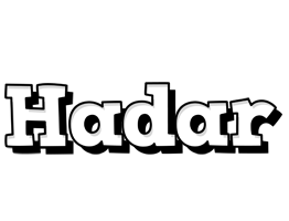 Hadar snowing logo