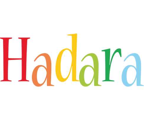 Hadara birthday logo