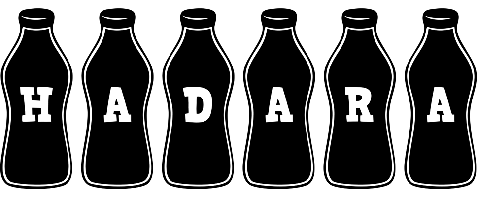 Hadara bottle logo