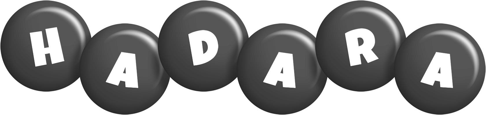 Hadara candy-black logo
