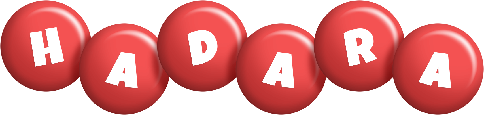 Hadara candy-red logo