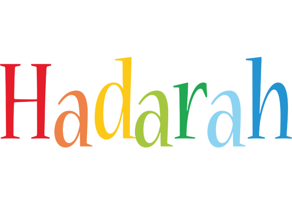 Hadarah birthday logo
