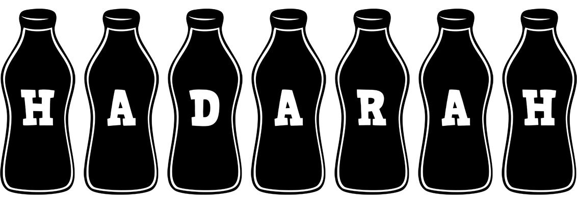 Hadarah bottle logo