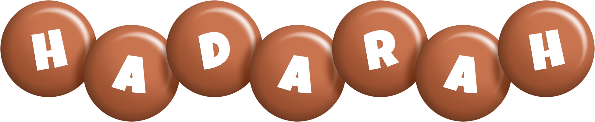 Hadarah candy-brown logo