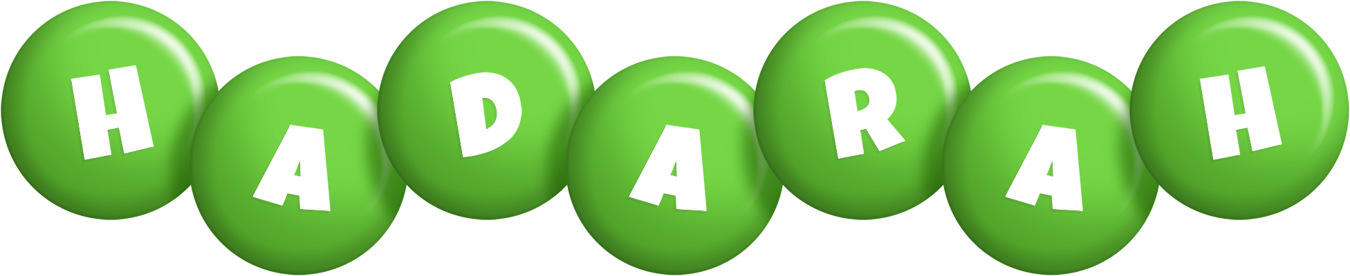 Hadarah candy-green logo