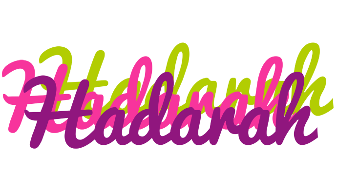 Hadarah flowers logo