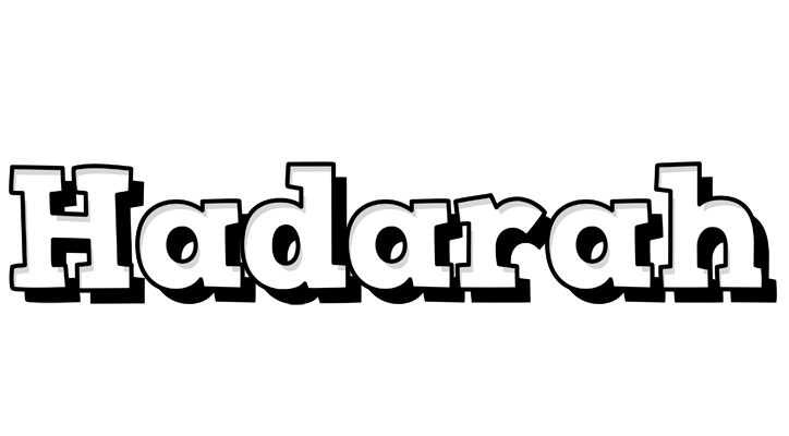 Hadarah snowing logo