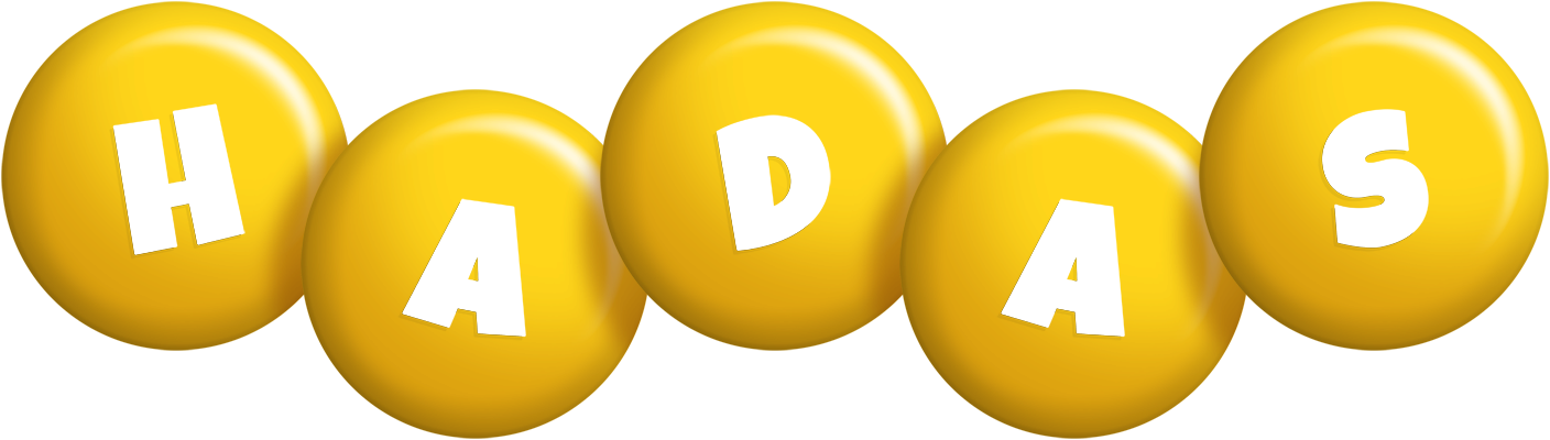 Hadas candy-yellow logo