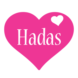 Hadas love-heart logo