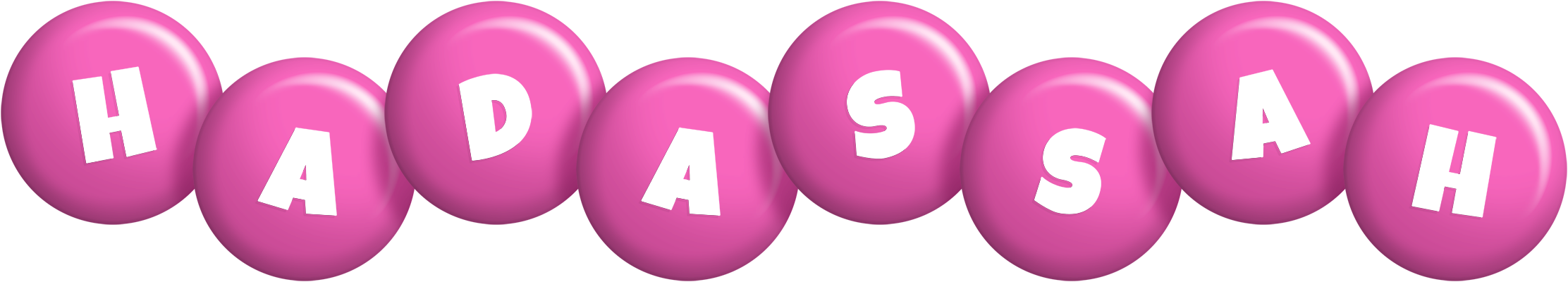 Hadassah candy-pink logo