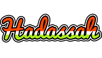 Hadassah exotic logo