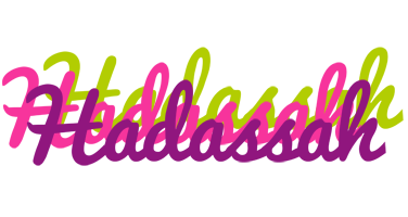 Hadassah flowers logo