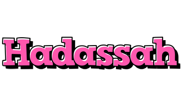 Hadassah girlish logo