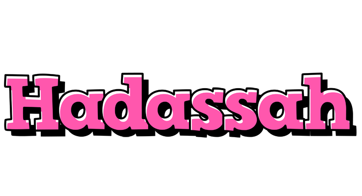 Hadassah girlish logo
