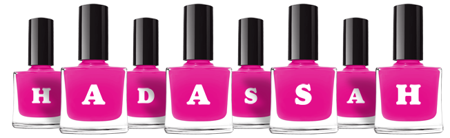 Hadassah nails logo