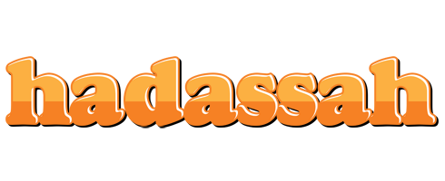 Hadassah orange logo