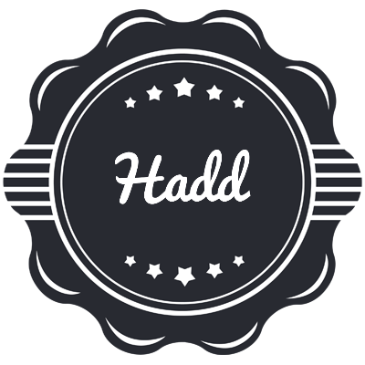 Hadd badge logo