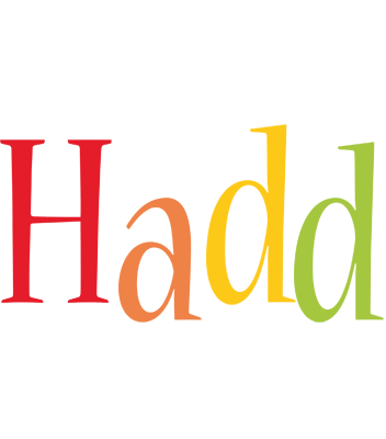 Hadd birthday logo