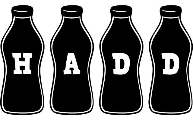 Hadd bottle logo