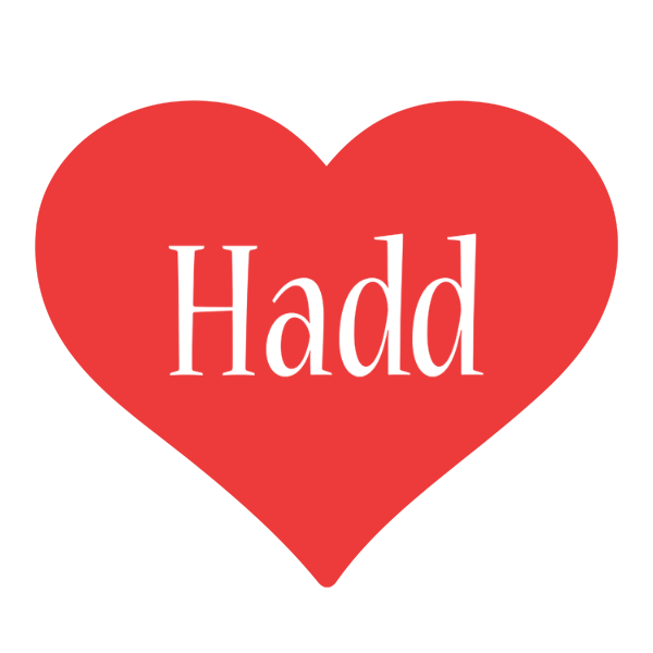 Hadd love logo