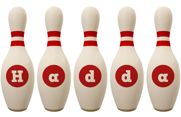 Hadda bowling-pin logo