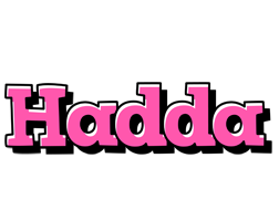 Hadda girlish logo