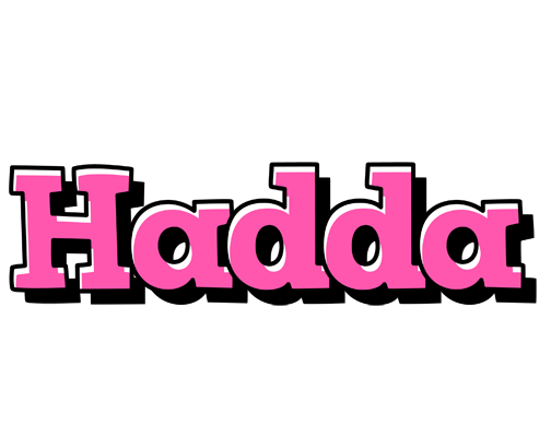 Hadda girlish logo