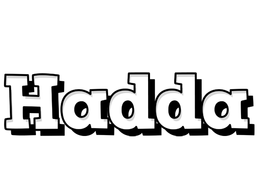 Hadda snowing logo