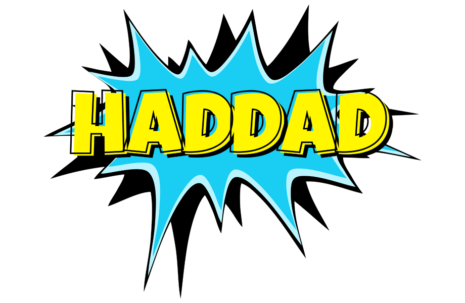 Haddad amazing logo
