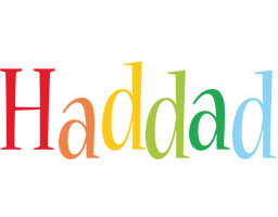 Haddad birthday logo