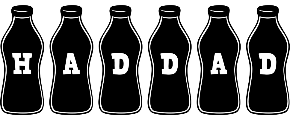 Haddad bottle logo