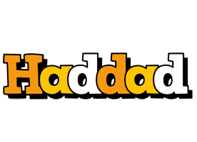 Haddad cartoon logo