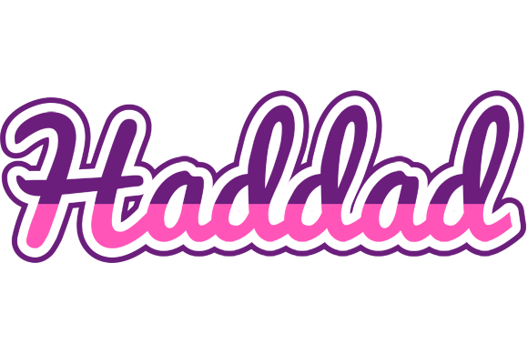 Haddad cheerful logo