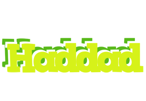 Haddad citrus logo