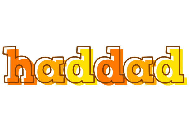 Haddad desert logo