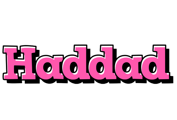 Haddad girlish logo