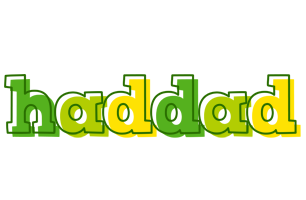 Haddad juice logo