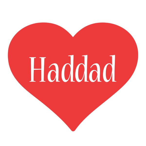 Haddad love logo