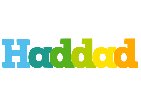 Haddad rainbows logo